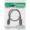 Cable convertidor DisplayPort a HDMI InLine 17181I 4K/60Hz negro 1m