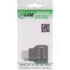Adaptador USB 3.2 InLine, conector macho USB-C a conector hembra USB-E de panel frontal interno