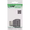 Adaptador USB 3.2 InLine interno, conector macho USB-E de panel frontal a conector hembra USB-E 90°
