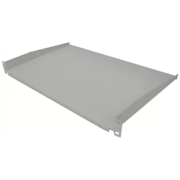 Bandeja extraíble de 19 pulgadas Intellinet, 1U, profundidad de bandeja 350 mm, sin ventilación, máx. 25 kg, gris, tres años de garantía