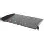 Bandeja extraíble de 19 pulgadas Intellinet, 1U, profundidad de bandeja 300 mm, con ventilación, máx. 25 kg, negra, tres años de garantía