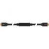 Cable HDMI High Speed activo InLine con Ethernet, M/M, negro, contactos dorados, 30 m