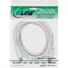 InLine Cable de antena 2x apantallado Ultra-Low-Loss >75dB blanco 2m