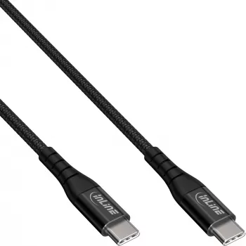InLine Cable USB 2.0 USB-C macho/macho cable de carga rápida 100W 2m