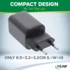 InLine Fuente de alimentación USB cargador USB-A + USB Type-C 33W PD + QC