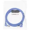 InLine Cable de red acodado hacia abajo en ambos extremos S/FTP (PiMf) Cat.6 PVC azul 1,6 m