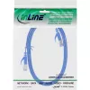 InLine Cable de red plano U/FTP Cat.6A azul 2m