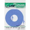 Cable de red plano InLine 71800B RJ-45 Cat.6A 10 m azul