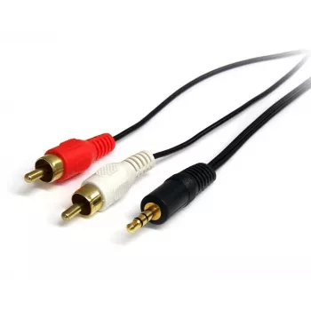 Cable de audio estéreo StarTech.com 0,92 m – jack de 3,5 mm a 2x RCA macho