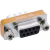 Adaptador null módem InLine DB9 pin macho / hembra