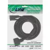 Cable DVI-D InLine 24+1 macho/hembra, Dual Link, 2 núcleos de ferrita, 2 m