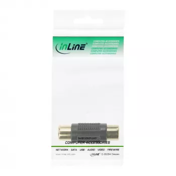 Adaptador de audio RCA conector hembra/hembra InLine 99315