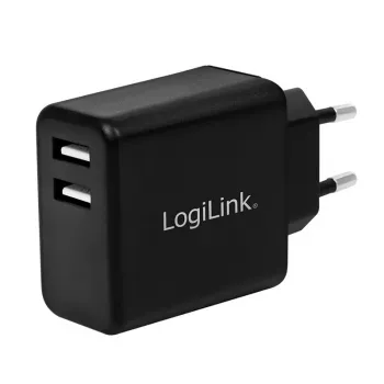 Cargador de interior LogiLink PA0210 universal negro