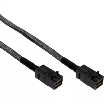Cable Mini SAS HD InLine SFF-8643 a SFF-8643 con Sideband 0,5 m
