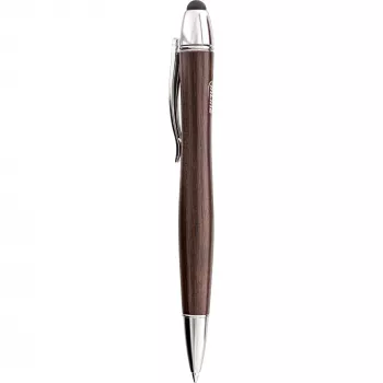 InLine woodpen, lápiz táctil + bolígrafo, nogal/metal