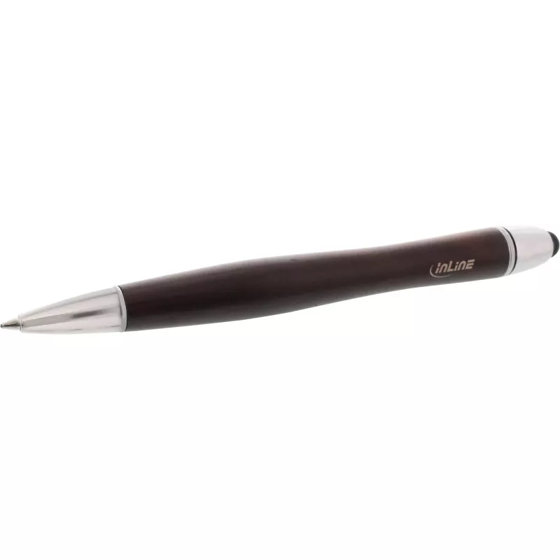 InLine woodpen, lápiz táctil + bolígrafo, nogal/metal