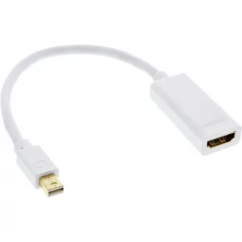 Adaptador InLine Mini DisplayPort HDMI con audio 4K/30Hz 17193E