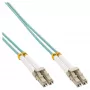 Cable de fibra óptica dúplex InLine LC/LC 50/125µm OM3 30 m