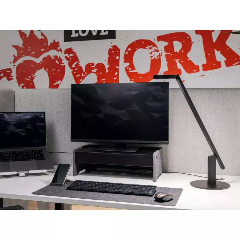 Soporte para monitor Durable 508158 de sobremesa 10 kg de capacidad de carga regulable en altura
