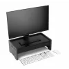 Soporte para monitor Durable 508158 de sobremesa 10 kg de capacidad de carga regulable en altura