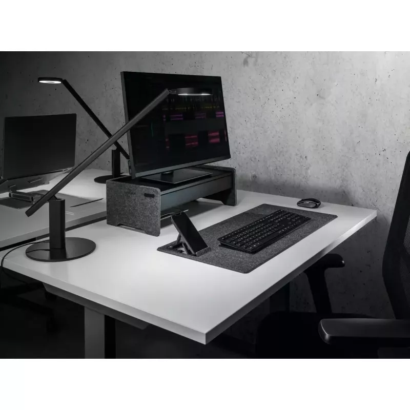 Soporte para monitor Durable 508158 de sobremesa 10 kg de capacidad de carga regulable en altura