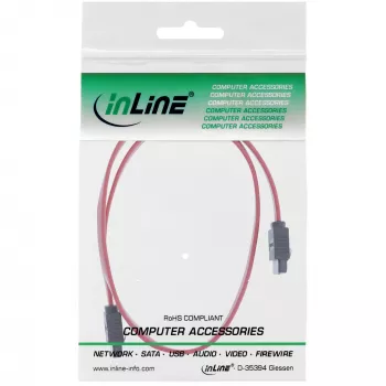 Cable SATA 6 Gb/s InLine con clip de retención, 1 m