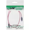 Cable SATA 6 Gb/s InLine con clips 0,75 m