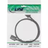 Cable DisplayPort 1.4 InLine fino, 8K4K, negro, contactos dorados, 1 m