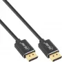 Cable DisplayPort 1.4 InLine fino, 8K4K, negro, contactos dorados, 3 m