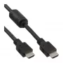 InLine cable HDMI High Speed conector macho + ferrita negro 1m