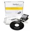 StarTech.com tarjeta de red adaptador de servidor Gigabit Ethernet de doble puerto PCI Express (PCIe x4) – Intel i350 NIC
