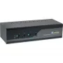Conmutador KVM de sobremesa InLine 63654I 4 puertos doble monitor DP 1.2 4K USB 3.0 Audio