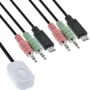 InLine conmutador KVM, 2 puertos, USB-C a DisplayPort 1.2, 4K, audio, cable integrado