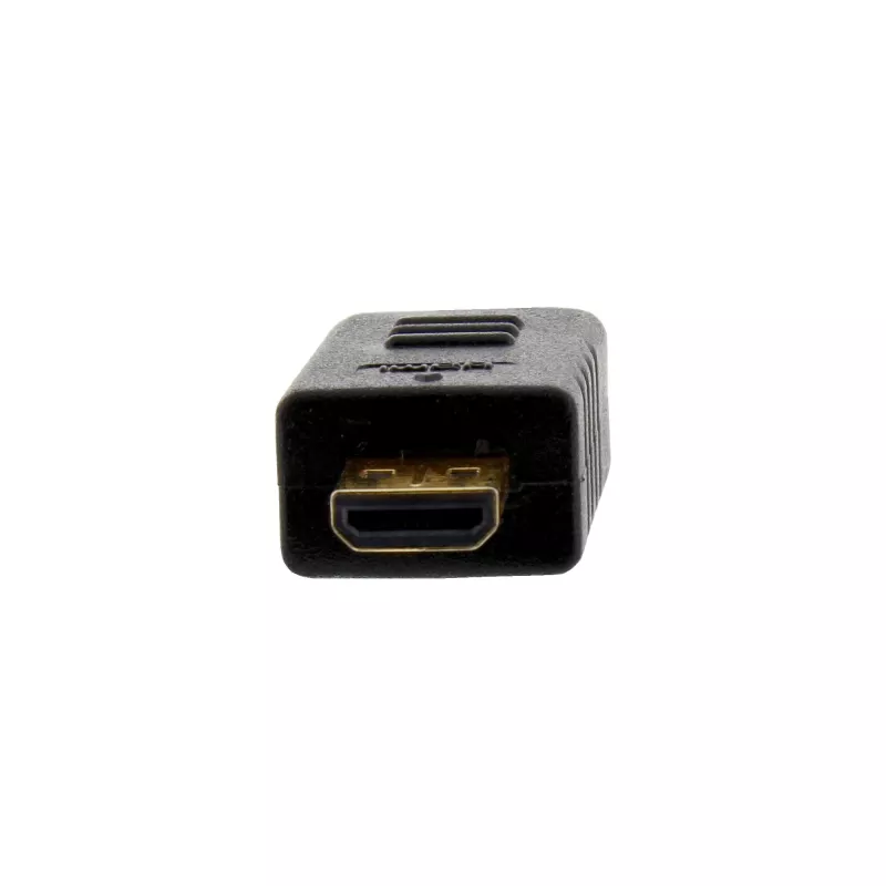 InLine cable HDMI High Speed con Ethernet, AM/DM, extraplano negro/dorado, 0,3 m