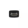 InLine cable plano Micro USB 2.0 USB A / Micro-B, negro/dorado, 0,3 m