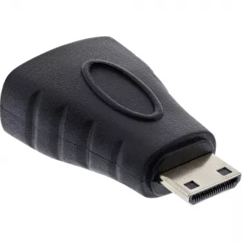 InLine adaptador HDMI, , conector hembra HDMI A / conector macho HDMI C, 4K/60Hz, dorado