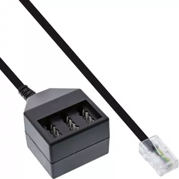 InLine cable adaptador TAE conector RJ45 macho a conector hembra TAE-NFN 69942