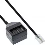 InLine cable adaptador TAE conector RJ45 macho a conector hembra TAE-NFN 69942