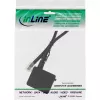 InLine cable adaptador TAE conector RJ11 6P4C macho a conector hembra TAE-F alemán 0,2 m