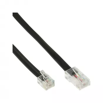 InLine cable modular RJ45 8P6C a RJ12 6P6C conector macho/macho 6 m