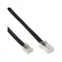 InLine cable modular RJ45 8P6C a RJ12 6P6C conector macho/macho 6 m