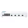 QNAP QSW-M408S Switch de red gestionado L2 Gigabit Ethernet (10/100/1000) Blanco