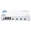 QNAP QSW-M408S Switch de red gestionado L2 Gigabit Ethernet (10/100/1000) Blanco