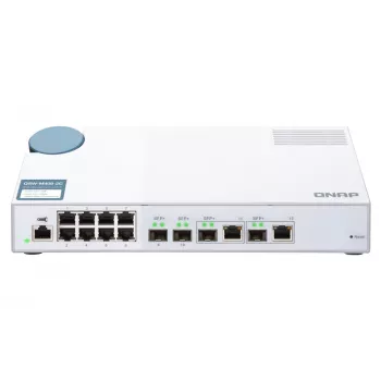 QNAP QSW-M408-2C Switch de red gestionado L2 10G Ethernet (100/1000/10000) Blanco