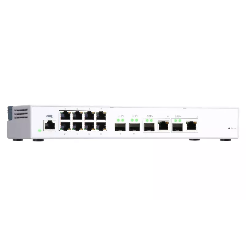 QNAP QSW-M408-2C Switch de red gestionado L2 10G Ethernet (100/1000/10000) Blanco