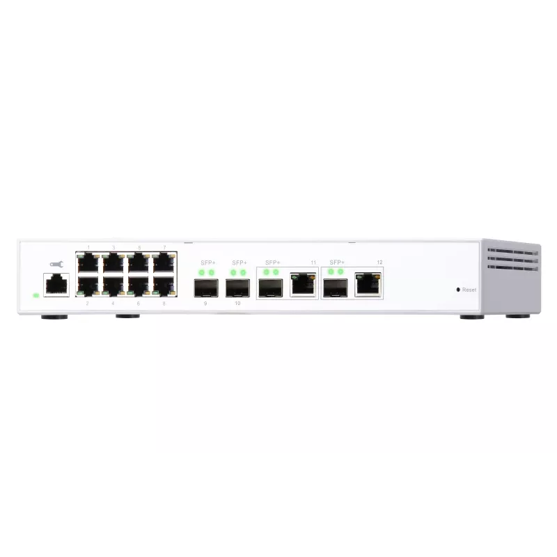 QNAP QSW-M408-2C Switch de red gestionado L2 10G Ethernet (100/1000/10000) Blanco