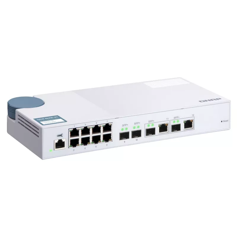 QNAP QSW-M408-2C Switch de red gestionado L2 10G Ethernet (100/1000/10000) Blanco