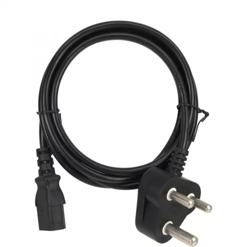 Cable de alimentación InLine Sudáfrica 10 A tipo M / conector IEC, 1,8 m