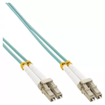 Cable de fibra óptica dúplex LC/LC InLine 50/125µm OM3 5m