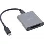 Lector de tarjetas InLine USB 3.2 USB-C o USB-A, para tarjetas CFexpress tipo B